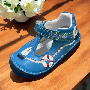 D.D.Step pantofi deschisi pentru baieti Barefoot.