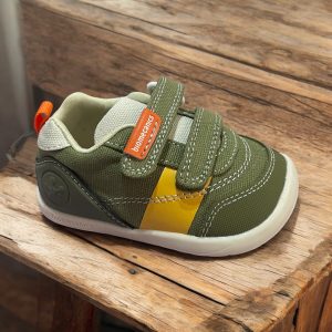Biomecanics pantofi din textil calapod lat pentru baieti.