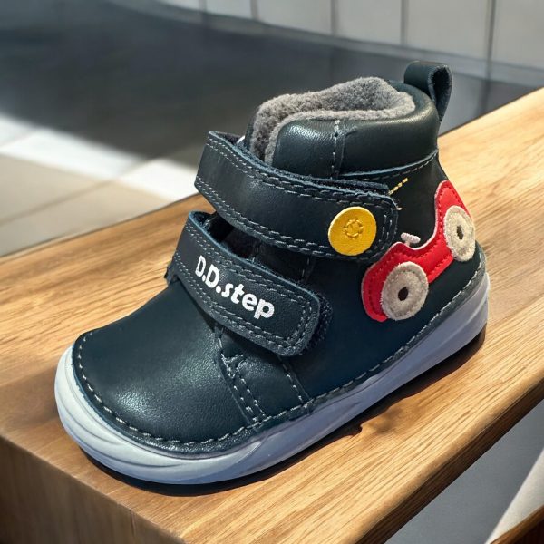 D.D.Step ghete cu paturica pentru baieti, Royal Blue