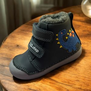 Photoroom_20251015_001520 D.D.Step ghete îmblănite pentru , băieți Royal Blue.