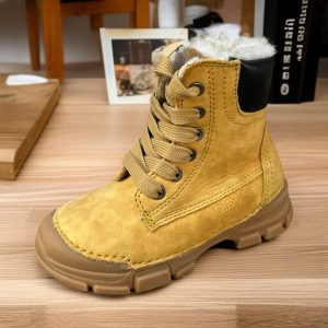 Photoroom_20251101_113044 D.D.Step ghete imblanite pentru baieti, Cream-maro.