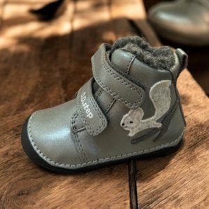 Photoroom_20251101_113529 D.D.Step ghete imblanite pentru fete primii pasi, Dark Grey.