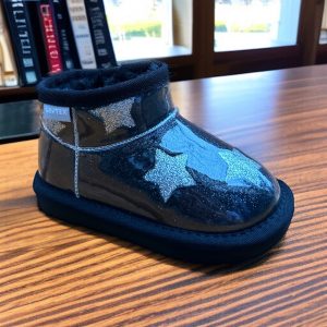 Photoroom_20251101_233654 UGG Garvalin impermeabile pentru fete, Black.