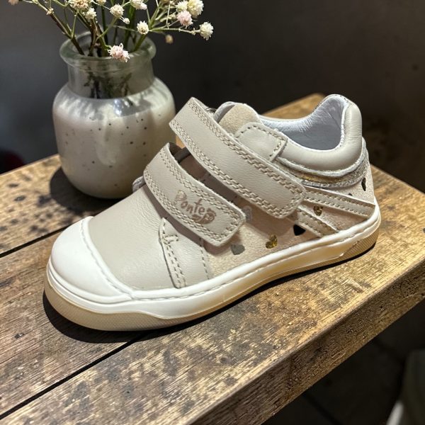 Ponte pantofi din piele cu supinatie, fete Rose Gold.