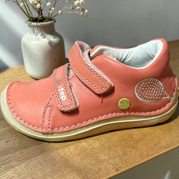 D.D.Step pantofi din piele barefoot, fete Strawberry.