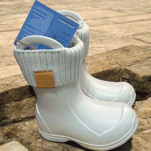 Cizme de cauciuc pentru baieti, Light Grey.