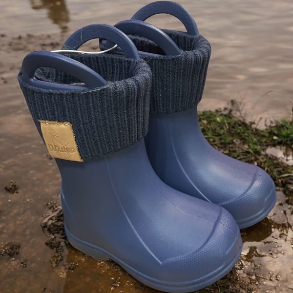 Cizme de cauciuc pentru baieti, Midnight blue.