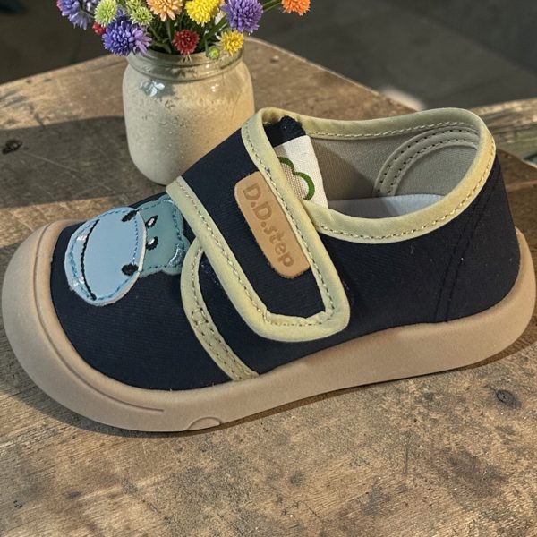 Photoroom_20260227_131451 D.D.Step pantofi din panza, baieti Royal Blue.