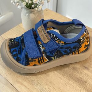 D.D.Step pantofi din panza,  baieti Blue.