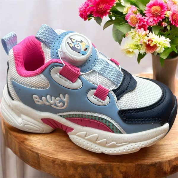 Photoroom_20260317_135455 Garvalin BLUEY pantofi sport pentru fete, roz.