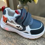 Garvalin pantofi sport pentru băieți, albastru cu Led😻