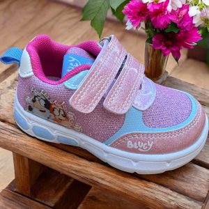 Garvalin pantofi sport Bluey pentru fete, roz.