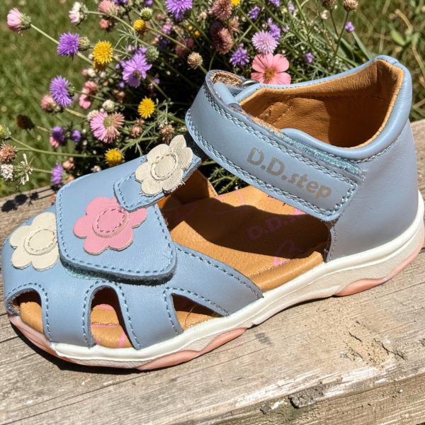 Ponte sandale cu supinatie pentru fete, Aero Blue.