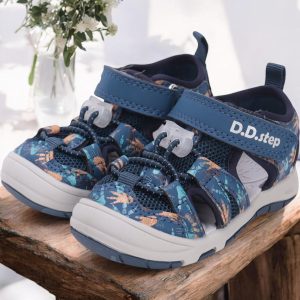 D.D.Step sandale quick dry baieti, Royal Blue.
