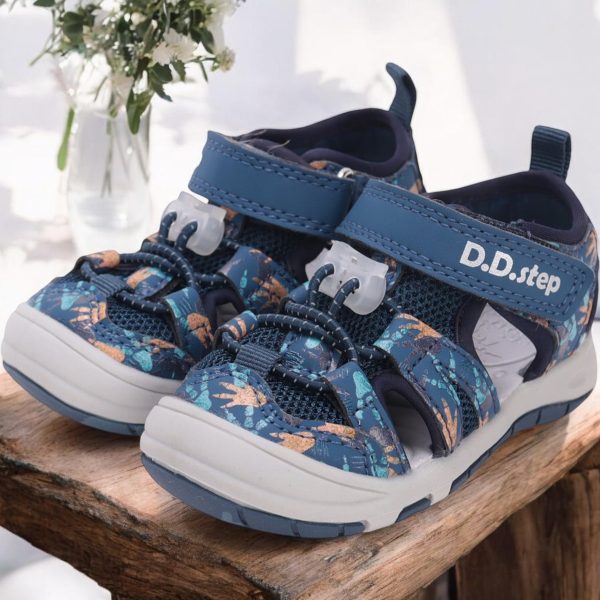 D.D.Step sandale quick dry baieti, Royal Blue.