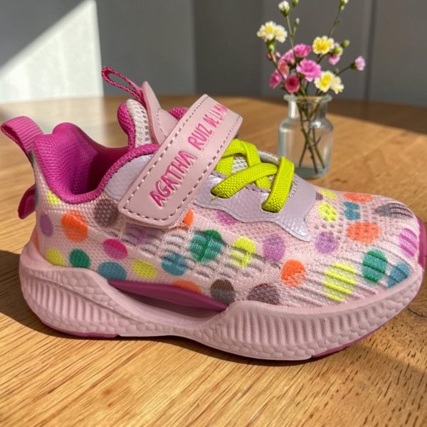 Agatha Ruiz pantofi sport pentru fete, roz.