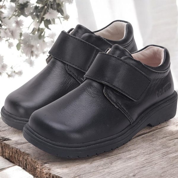 Photoroom_20260816_193938 (1) D.D.Step pantofi din piele pentru baieti, black.