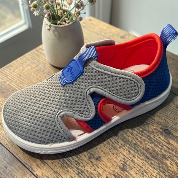 Photoroom_20260916_163114 D.D.Step pantofi pentru baieti, gri-albastru.