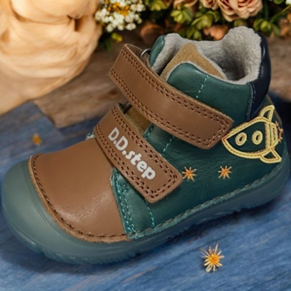 Photoroom_20260922_222235 D.D.Step ghete cu paturica impermeabile pentru baieti, Turquoise.