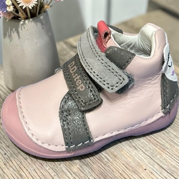Photoroom_20260926_114019 D.D.Step pantofi primii pasi pentru fete, Baby Pink.