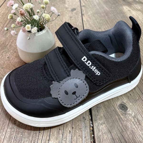 Photoroom_20260926_115255 D.D.Step pantofi sport din pânză pentru băieți , black.